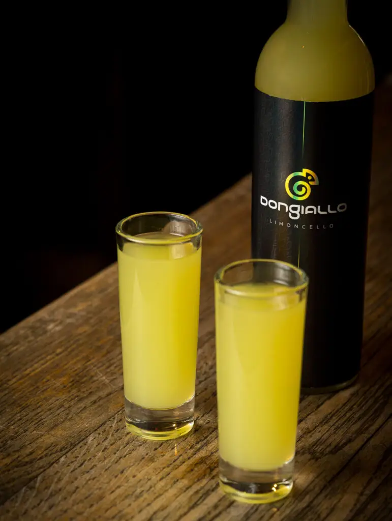 dongiallo limoncello glasses shot