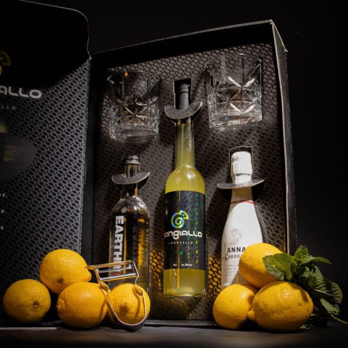 Dongiallo Limoncello geschenkset